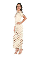 WOW COUTURE SHEER BANDAGE MAXI DRESS - langshop