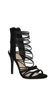 SHOE REPUBLIC LA BISTRO STRAPPY HEELS - langshop